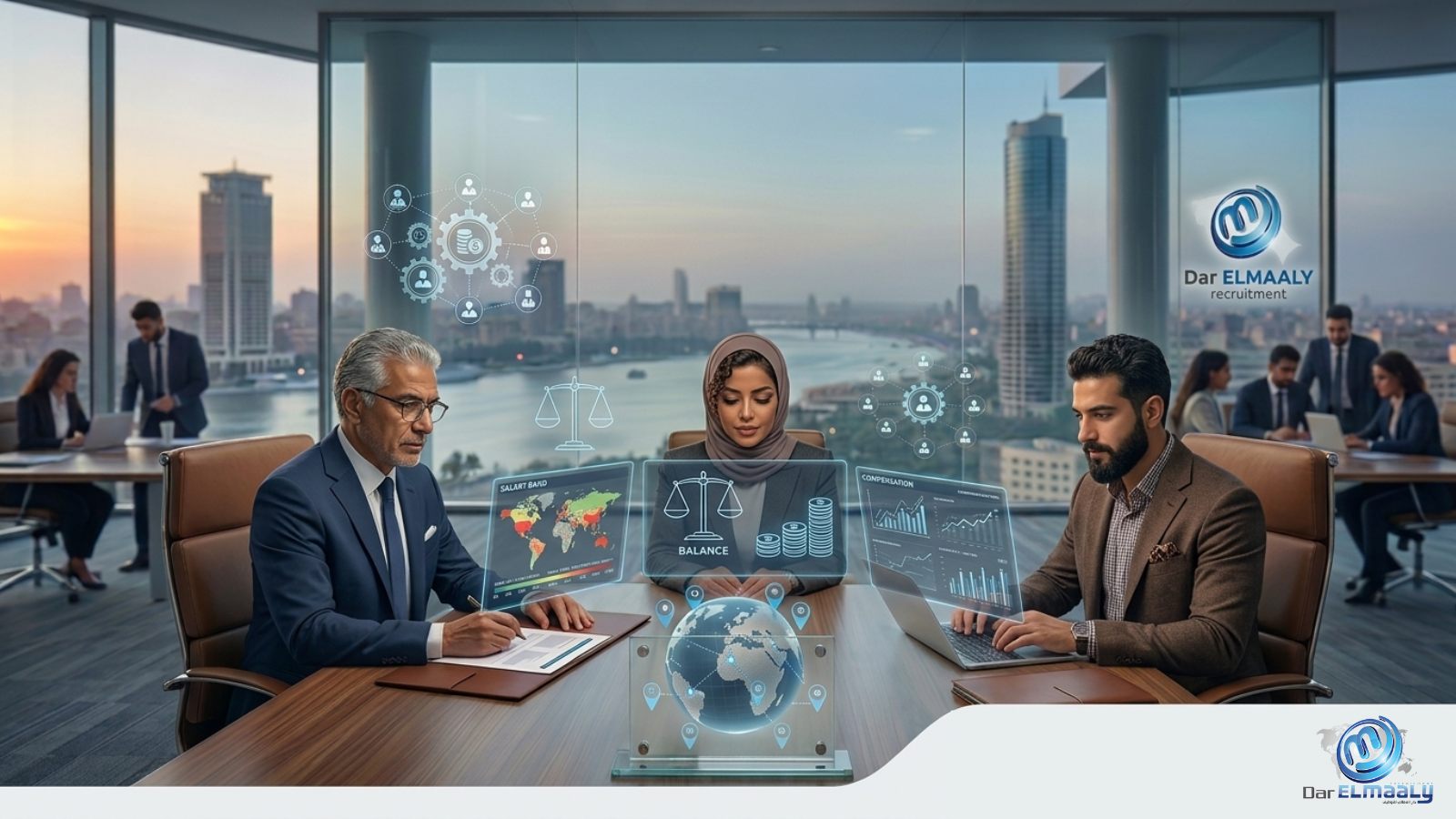 إعداد دراسات الرواتب (مصر / السعودية)
